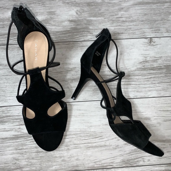 Tahari Shoes - Tahari Black Dara Heels Size 9.5M NWOT